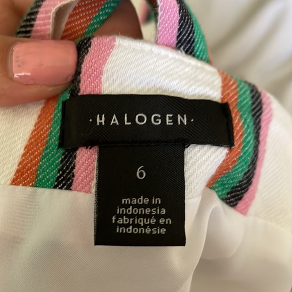 Halogen striped skirt - Picture 3 of 3